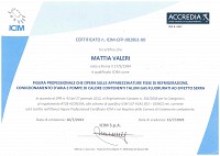 Certificazione F Gas Mattia